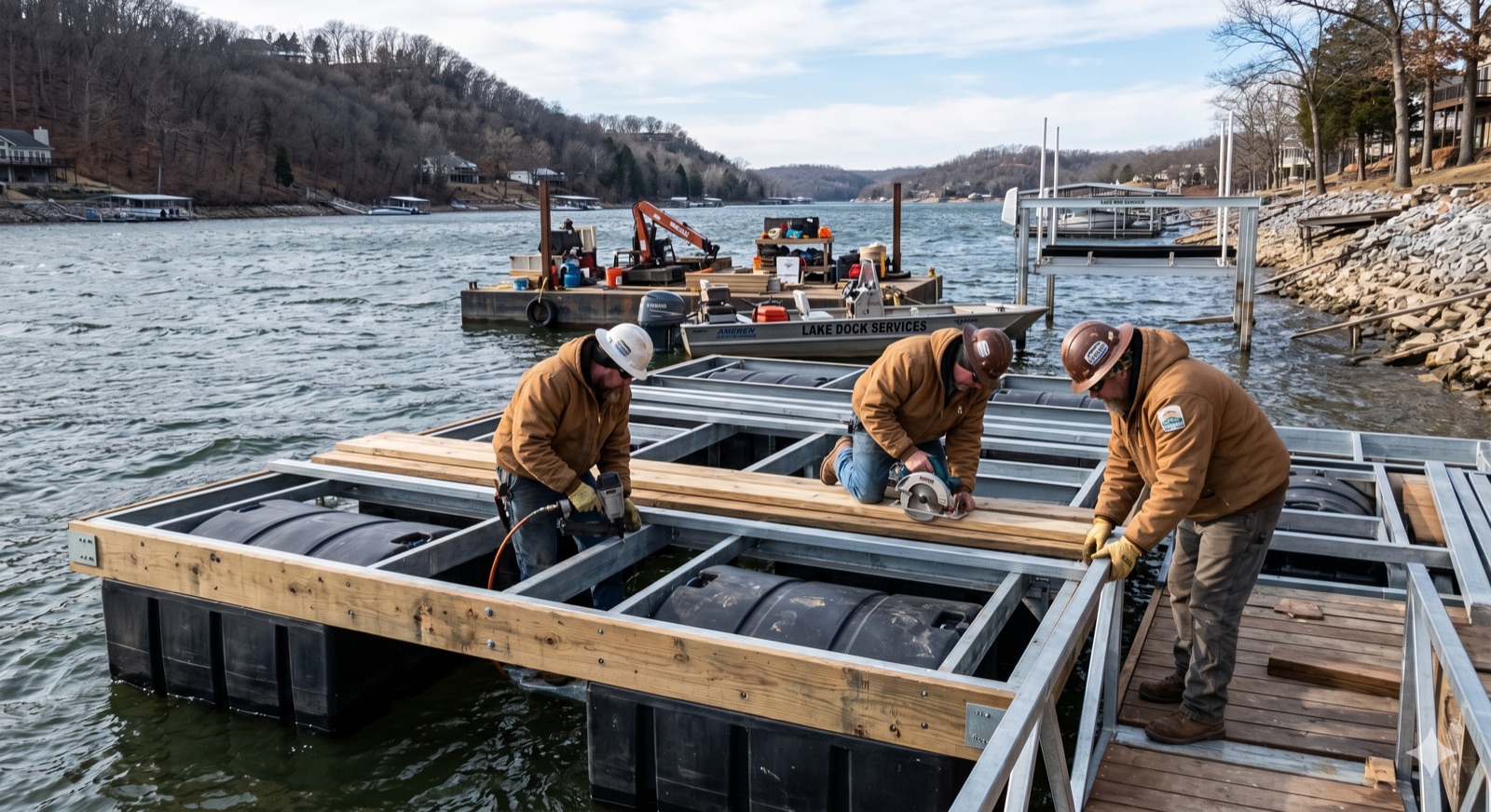 Custom Dock Construction
